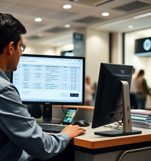 Smart Queue System Reducing Branch Waiting Times