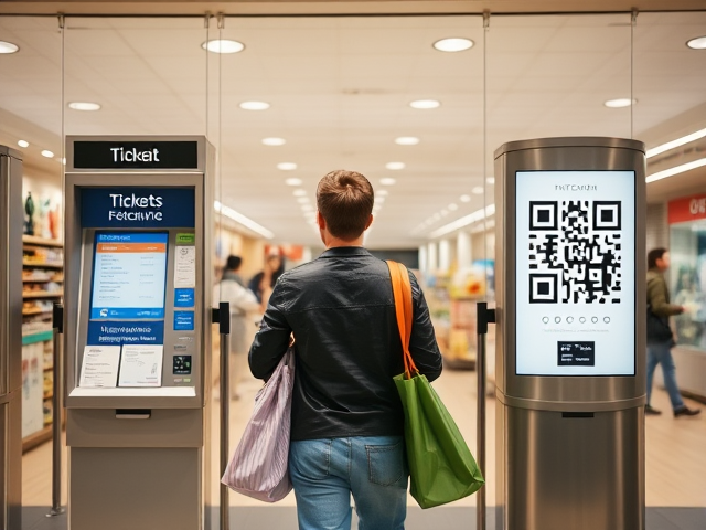Hybrid Queue System for Retail