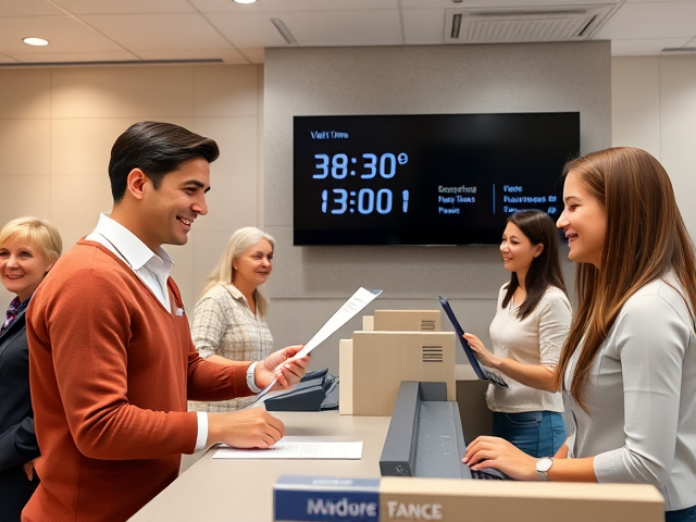 Reducing Wait Times with Queue Management System