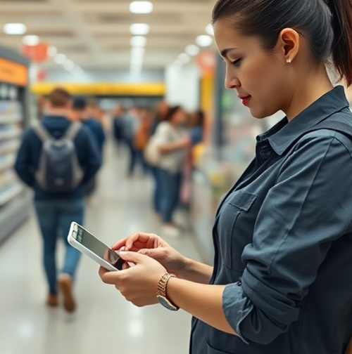 Efficient Crowd Management For Retail Waiting Lines