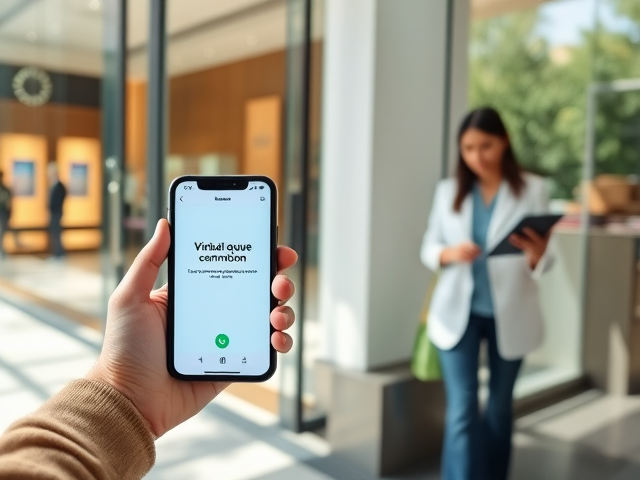 Virtual Queue System for Retail
