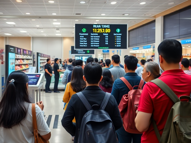 Malaysian retailers handling peak season crowds efficiently with smart queue system