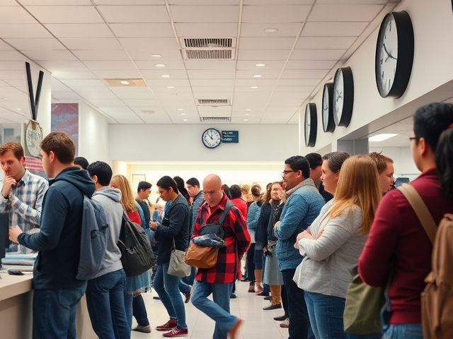 Queue Management System vs Manual Waiting Lines comparison