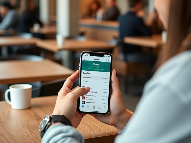 Virtual Queue System for Cafes